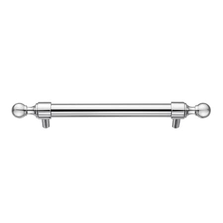 Escenografia 5 in. Center to Center Copper Zinc Cabinet Pull, Polished Chrome ES3264284